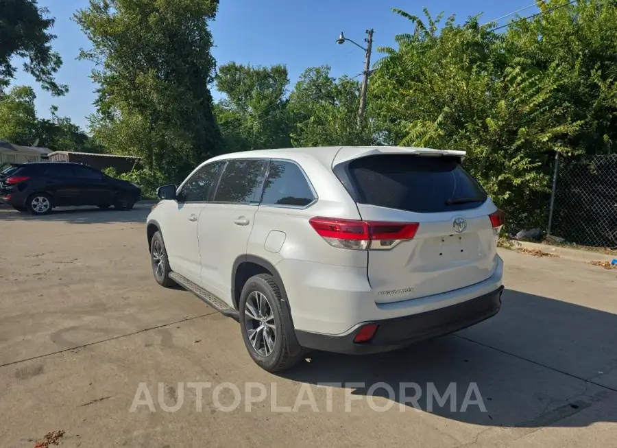 TOYOTA HIGHLANDER 2017 vin 5TDZZRFH4HS233421 from auto auction Copart