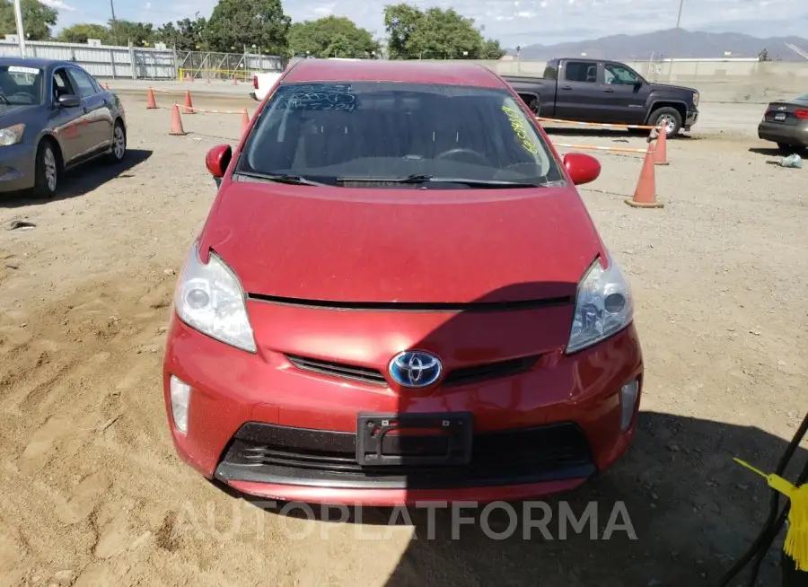 TOYOTA PRIUS 2015 vin JTDKN3DU3F1995658 from auto auction Copart