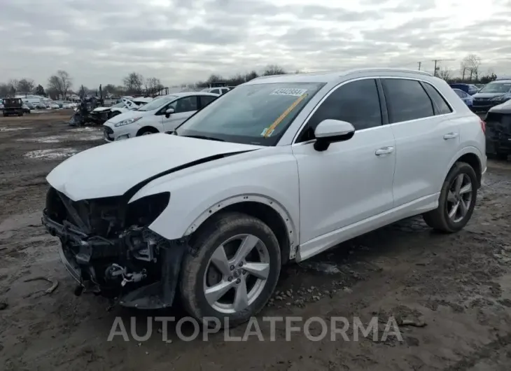 AUDI Q3 PREMIUM 2020 vin WA1AECF34L1054001 from auto auction Copart