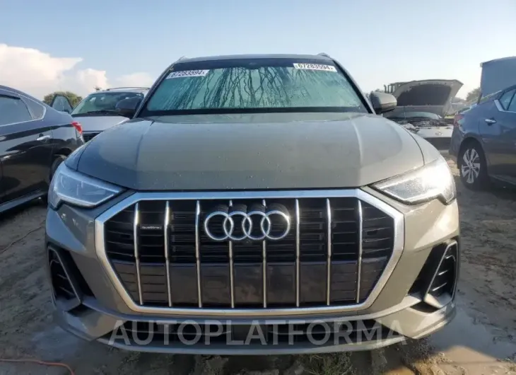 AUDI Q3 PREMIUM 2022 vin WA1EECF38N1066799 from auto auction Copart