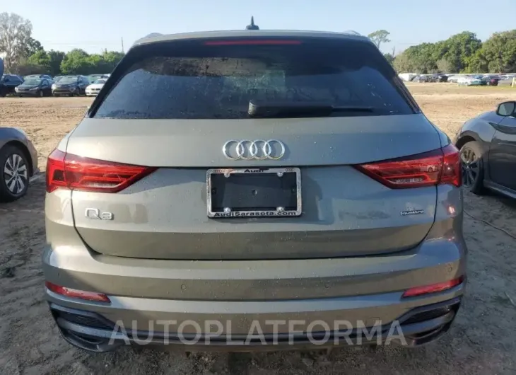 AUDI Q3 PREMIUM 2022 vin WA1EECF38N1066799 from auto auction Copart