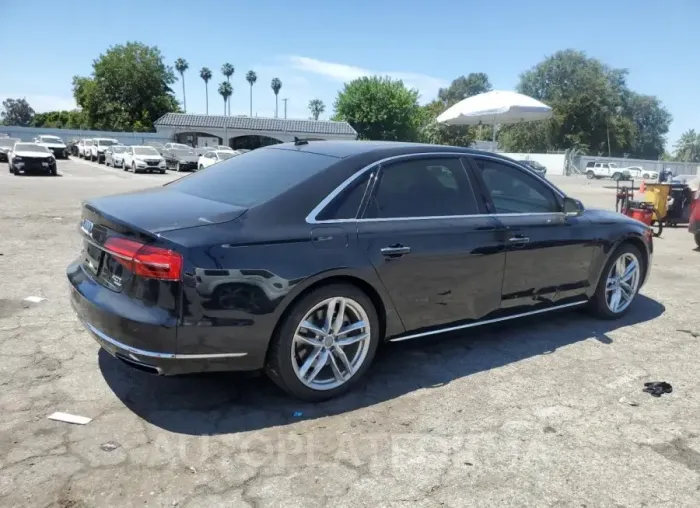 AUDI A8 L QUATT 2015 vin WAU32AFD5FN009356 from auto auction Copart