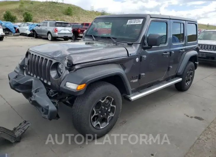 JEEP WRANGLER U 2021 vin 1C4HJXDN7MW729498 from auto auction Copart