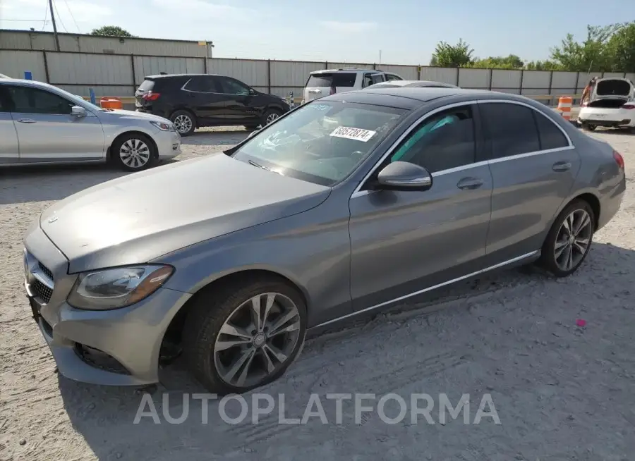 MERCEDES-BENZ C 300 4MAT 2015 vin 55SWF4KB5FU020008 from auto auction Copart