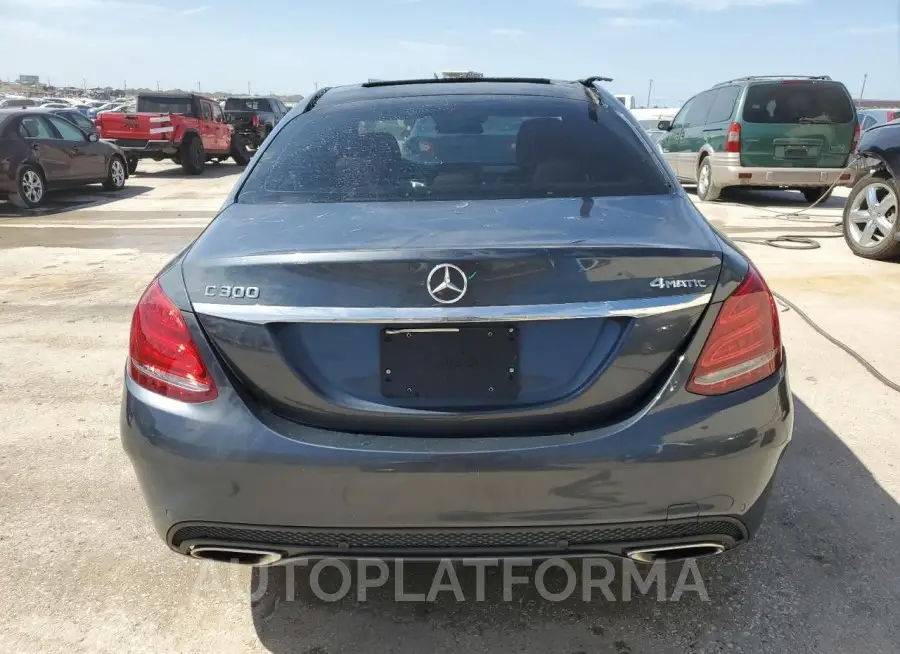 MERCEDES-BENZ C 300 4MAT 2015 vin 55SWF4KB5FU042445 from auto auction Copart