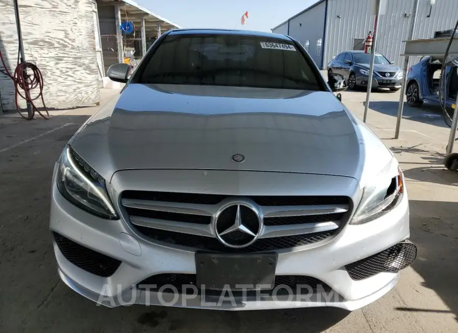 MERCEDES-BENZ C 300 4MAT 2015 vin 55SWF4KB9FU002434 from auto auction Copart