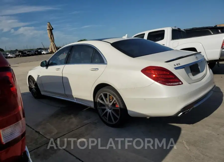 MERCEDES-BENZ S 63 AMG 2016 vin WDDUG7JB9GA203761 from auto auction Copart