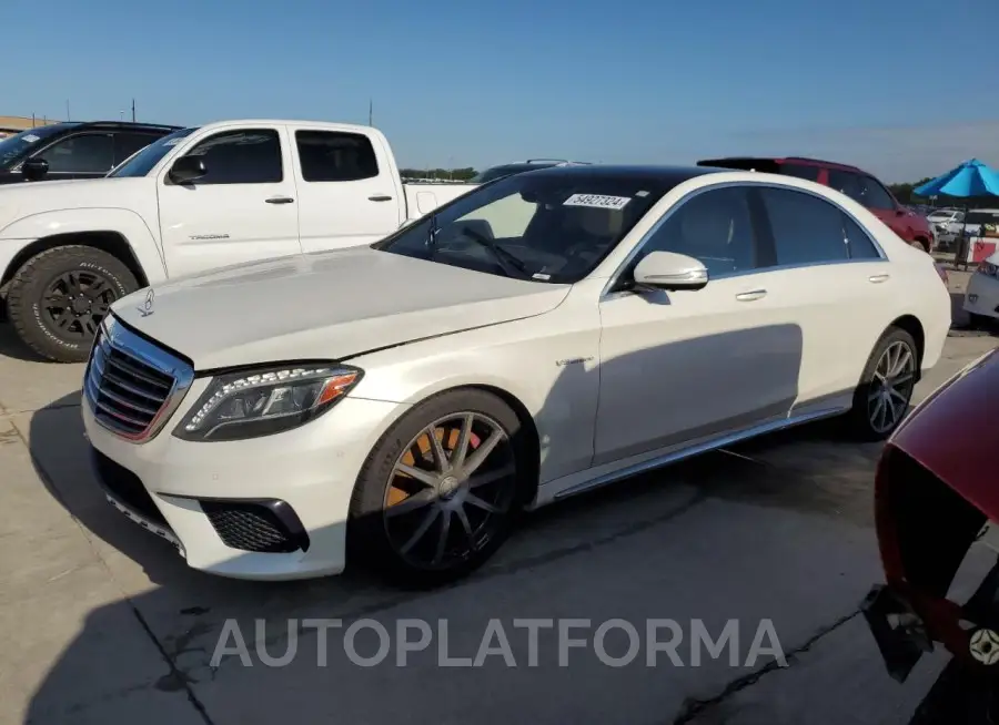 MERCEDES-BENZ S 63 AMG 2016 vin WDDUG7JB9GA203761 from auto auction Copart