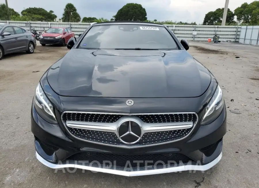 MERCEDES-BENZ S 550 2017 vin WDDXK8CB9HA030050 from auto auction Copart