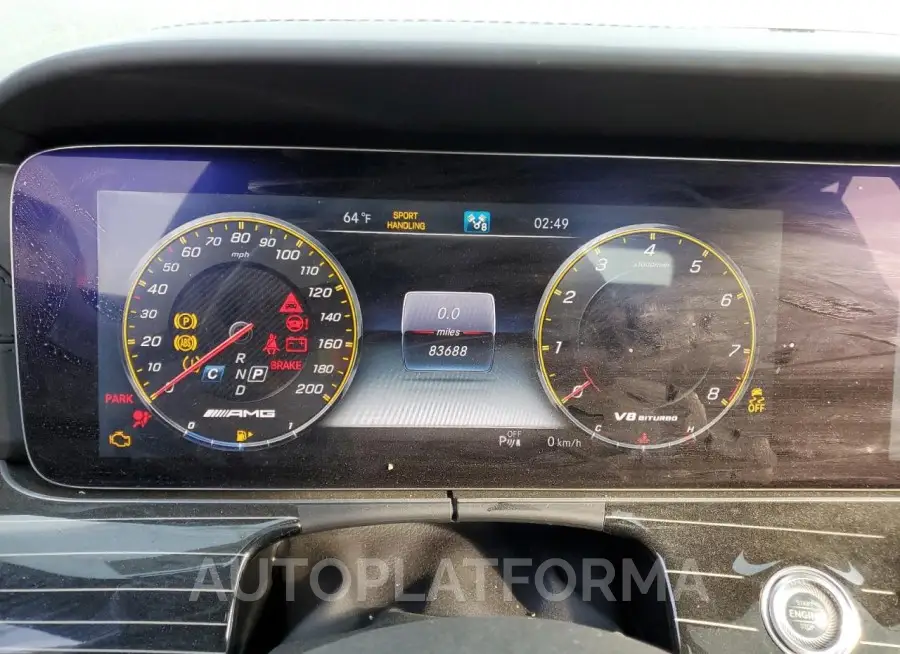 MERCEDES-BENZ E 63 AMG-S 2018 vin WDDZF8KB5JA272628 from auto auction Copart