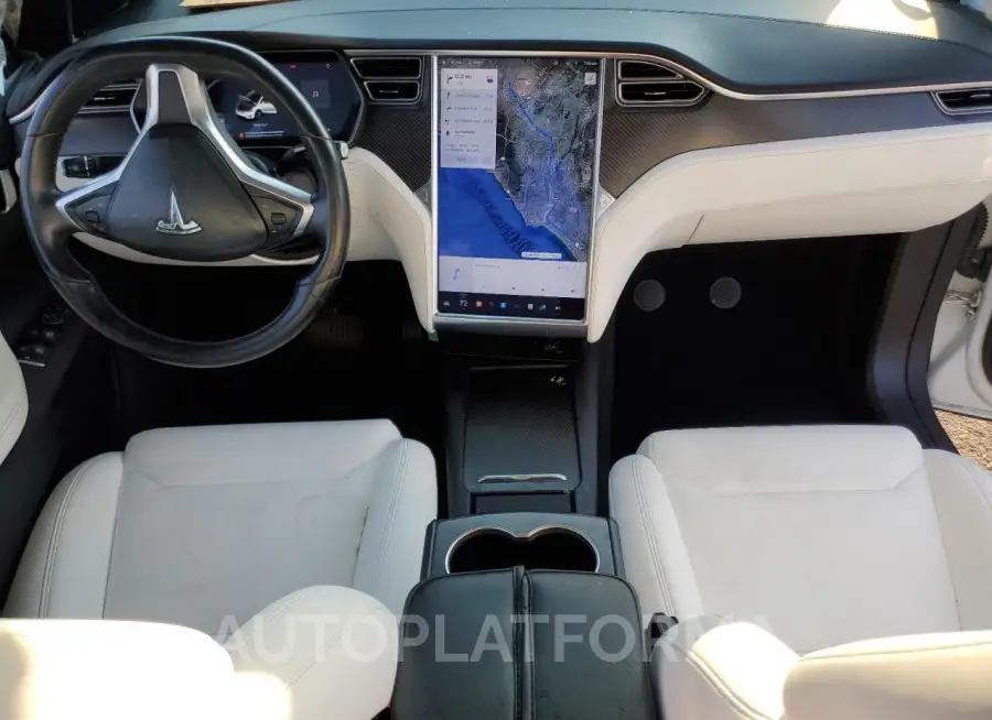 TESLA MODEL X 2018 vin 5YJXCAE28JF090605 from auto auction Copart