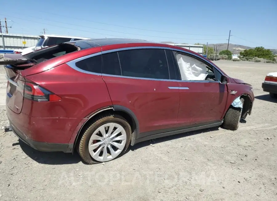 TESLA MODEL X 2016 vin 5YJXCAE47GFS00554 from auto auction Copart