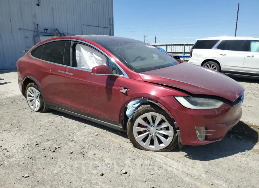 TESLA MODEL X 2016 vin 5YJXCAE47GFS00554 from auto auction Copart