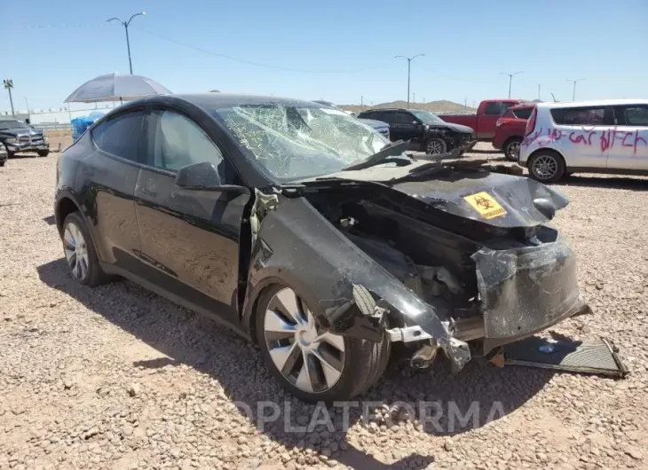 TESLA MODEL Y 2021 vin 5YJYGDEE3MF212473 from auto auction Copart