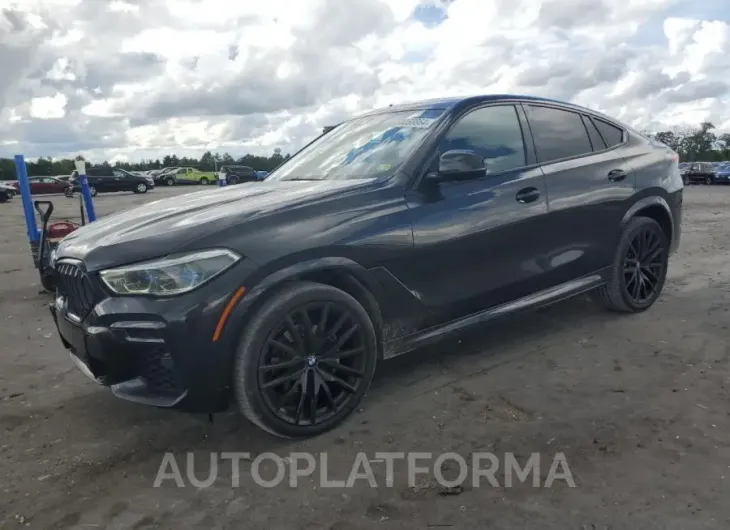 BMW X6 XDRIVE4 2022 vin 5UXCY6C01N9L15802 from auto auction Copart