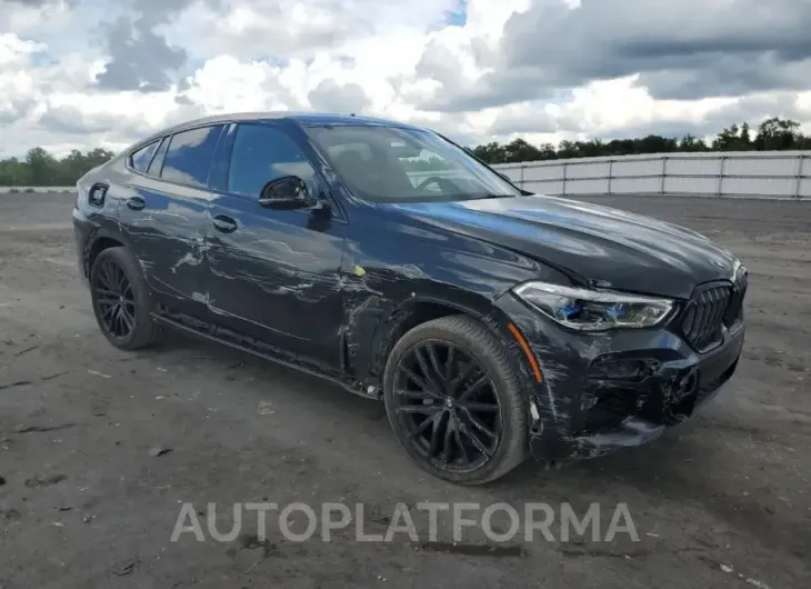 BMW X6 XDRIVE4 2022 vin 5UXCY6C01N9L15802 from auto auction Copart