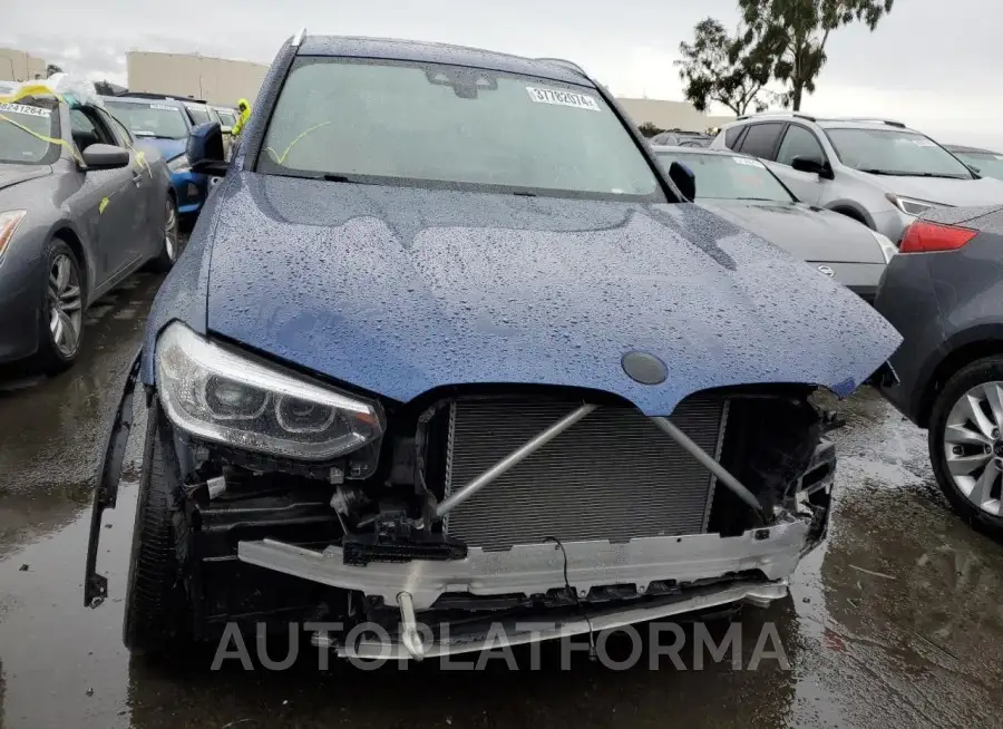 BMW X3 SDRIVE3 2019 vin 5UXTR7C57KLR39536 from auto auction Copart