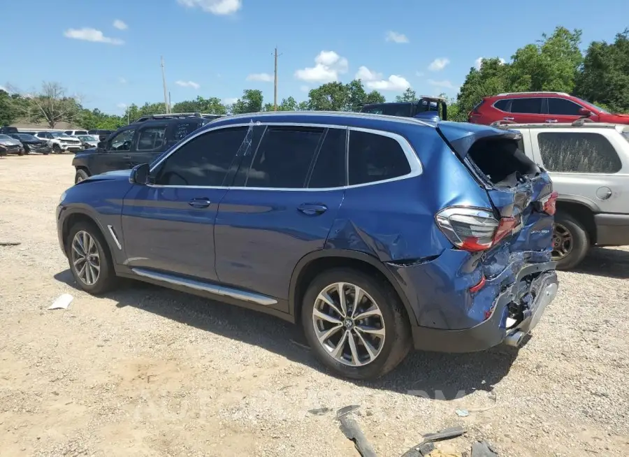 BMW X3 XDRIVE3 2019 vin 5UXTR9C53KLD99178 from auto auction Copart