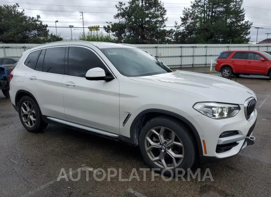 BMW X3 XDRIVE3 2021 vin 5UXTY5C06M9E50818 from auto auction Copart