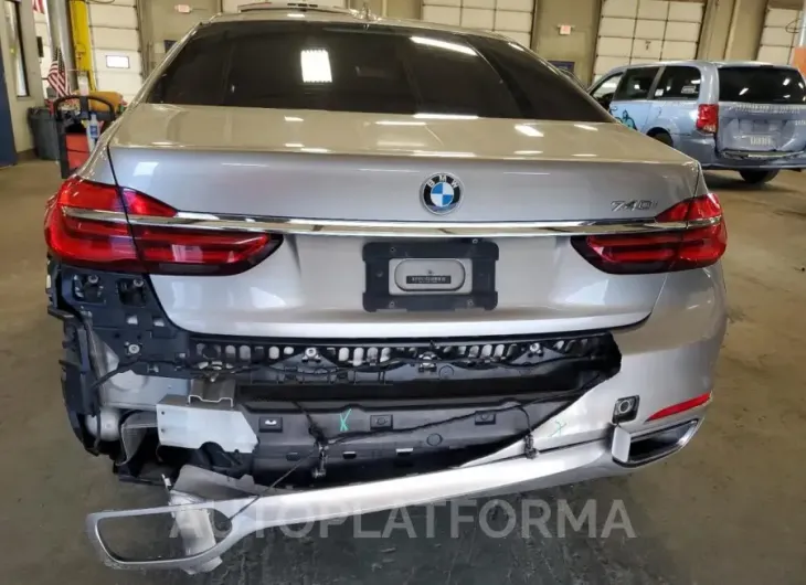 BMW 740 I 2016 vin WBA7E2C55GG738779 from auto auction Copart