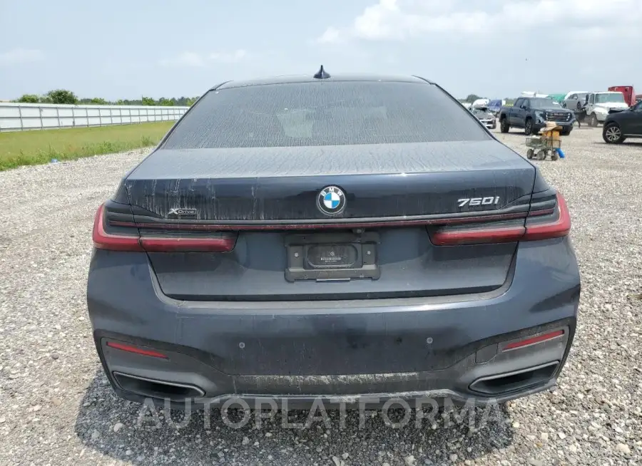 BMW 750 XI 2021 vin WBA7U2C01MCG02579 from auto auction Copart