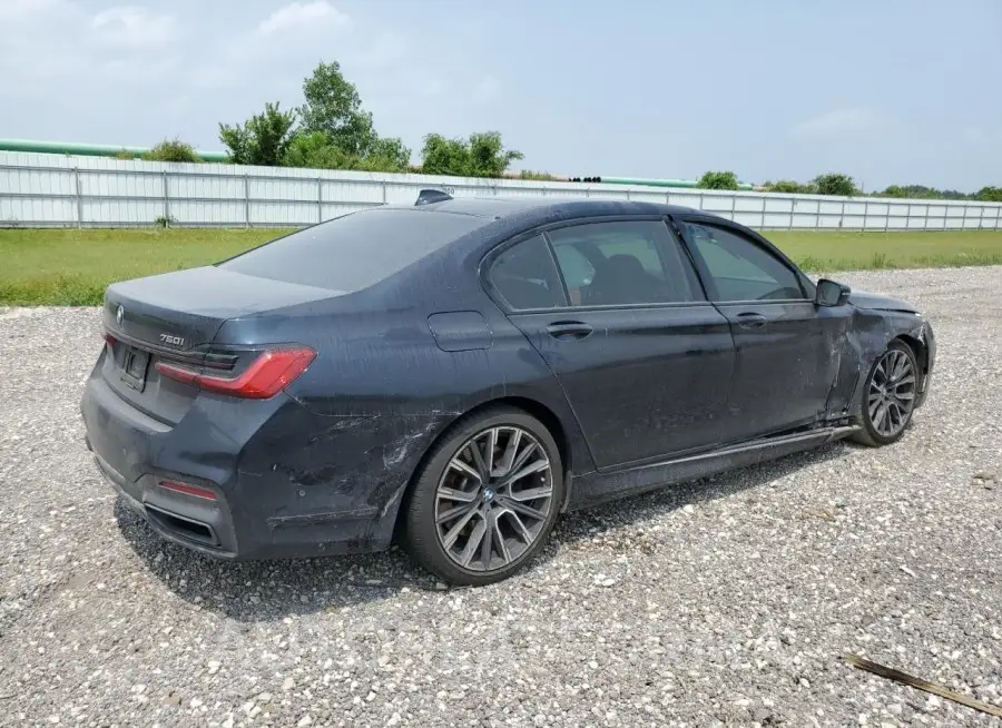 BMW 750 XI 2021 vin WBA7U2C01MCG02579 from auto auction Copart