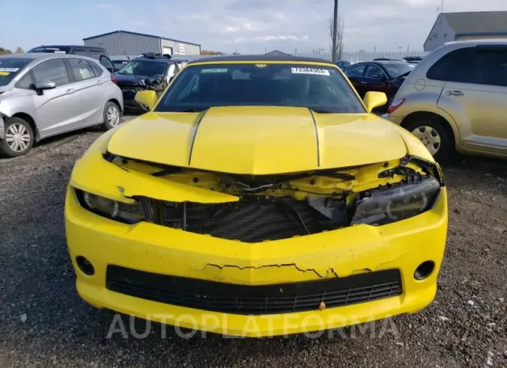 CHEVROLET CAMARO LT 2015 vin 2G1FF3D3XF9107420 from auto auction Copart