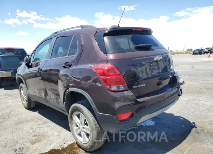 CHEVROLET TRAX 1LT 2021 vin KL7CJPSM7MB376057 from auto auction Copart