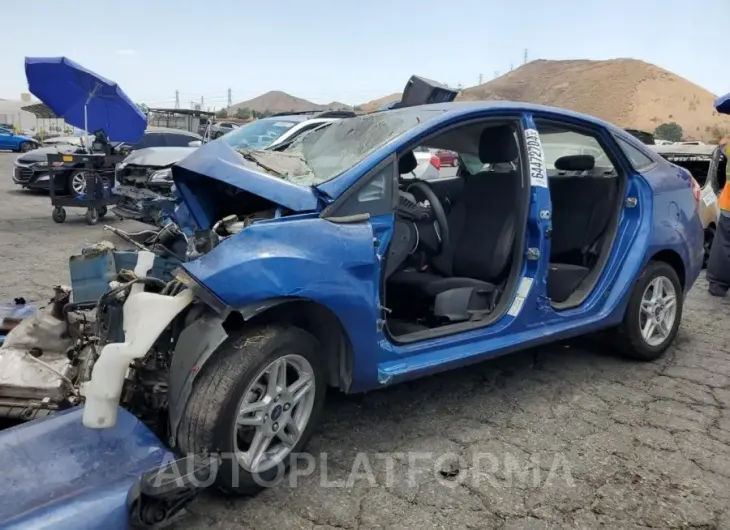 FORD FIESTA SE 2018 vin 3FADP4BJ2JM143000 from auto auction Copart