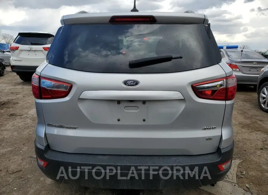 FORD ECOSPORT S 2018 vin MAJ6P1UL3JC161528 from auto auction Copart