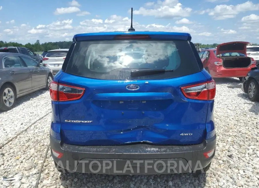 FORD ECOSPORT S 2022 vin MAJ6S3FL2NC460215 from auto auction Copart