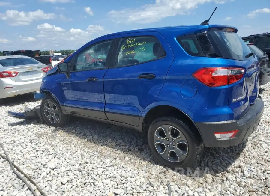 FORD ECOSPORT S 2022 vin MAJ6S3FL2NC460215 from auto auction Copart