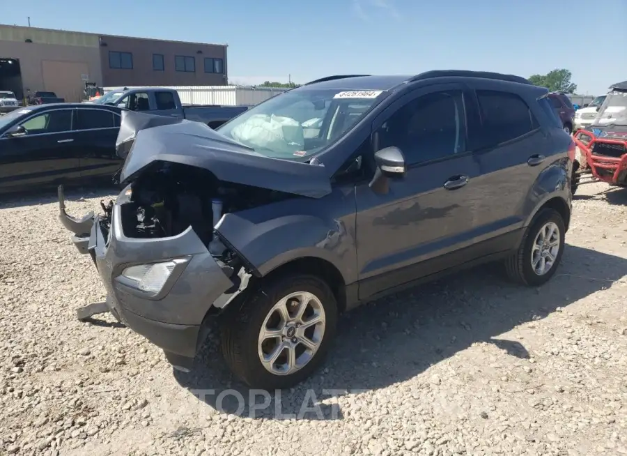 FORD ECOSPORT S 2019 vin MAJ6S3GL0KC262176 from auto auction Copart