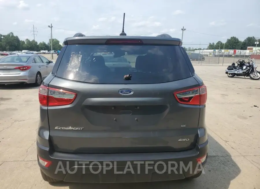 FORD ECOSPORT S 2020 vin MAJ6S3GL3LC338748 from auto auction Copart