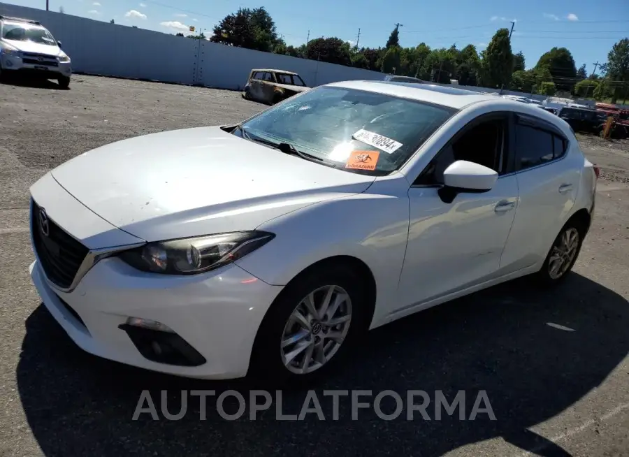 MAZDA 3 TOURING 2015 vin JM1BM1L71F1267372 from auto auction Copart