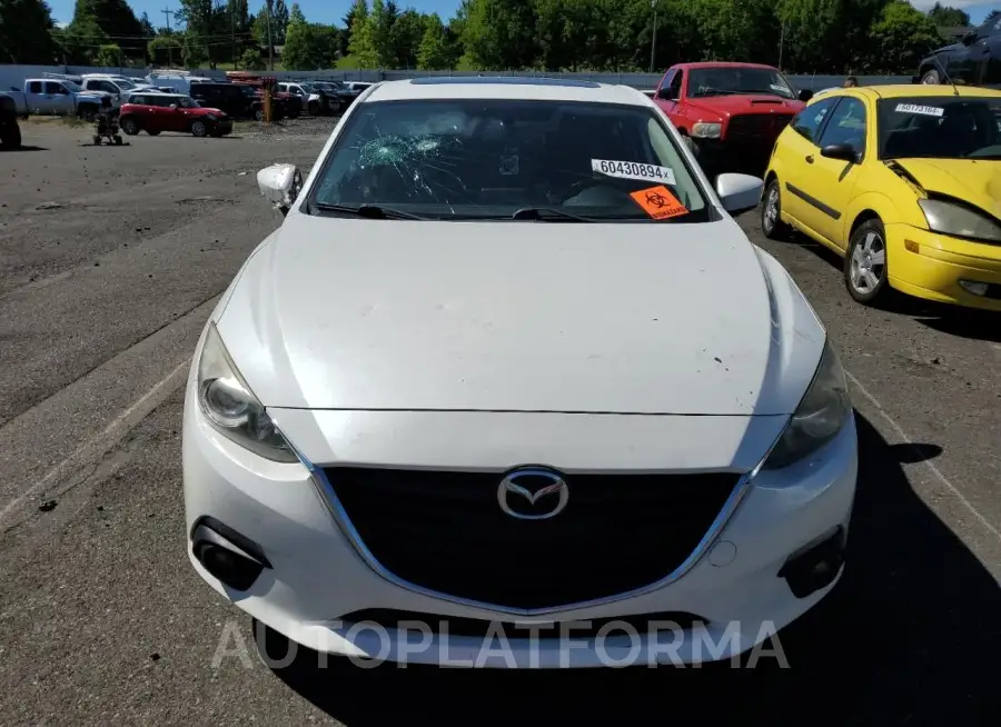 MAZDA 3 TOURING 2015 vin JM1BM1L71F1267372 from auto auction Copart