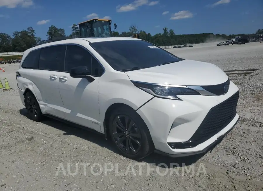 TOYOTA SIENNA XSE 2021 vin 5TDDRKEC3MS054207 from auto auction Copart