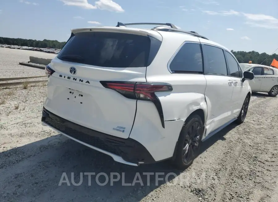 TOYOTA SIENNA XSE 2021 vin 5TDDRKEC3MS054207 from auto auction Copart