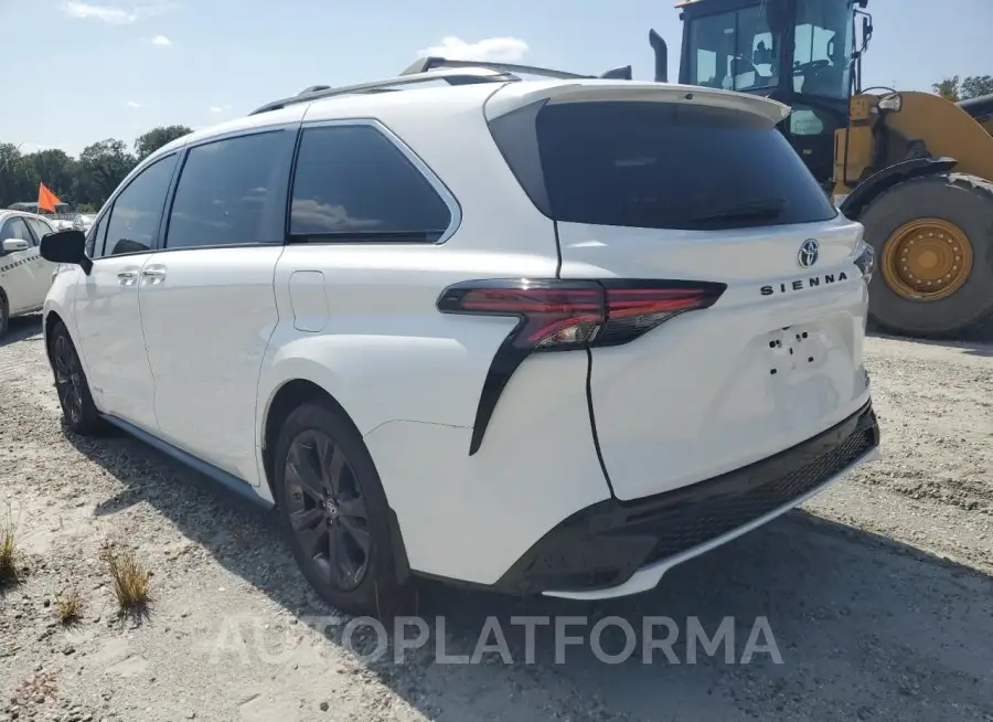 TOYOTA SIENNA XSE 2021 vin 5TDDRKEC3MS054207 from auto auction Copart