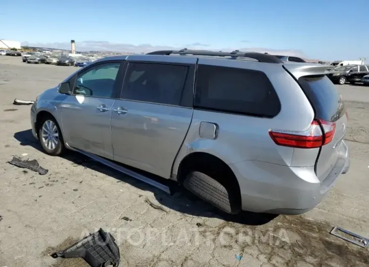 TOYOTA SIENNA XLE 2017 vin 5TDDZ3DC2HS152206 from auto auction Copart