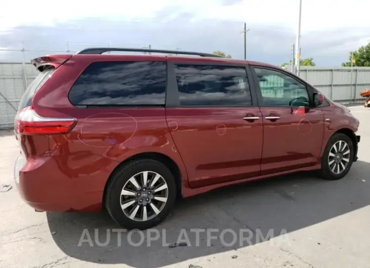 TOYOTA SIENNA XLE 2020 vin 5TDDZ3DC9LS238900 from auto auction Copart