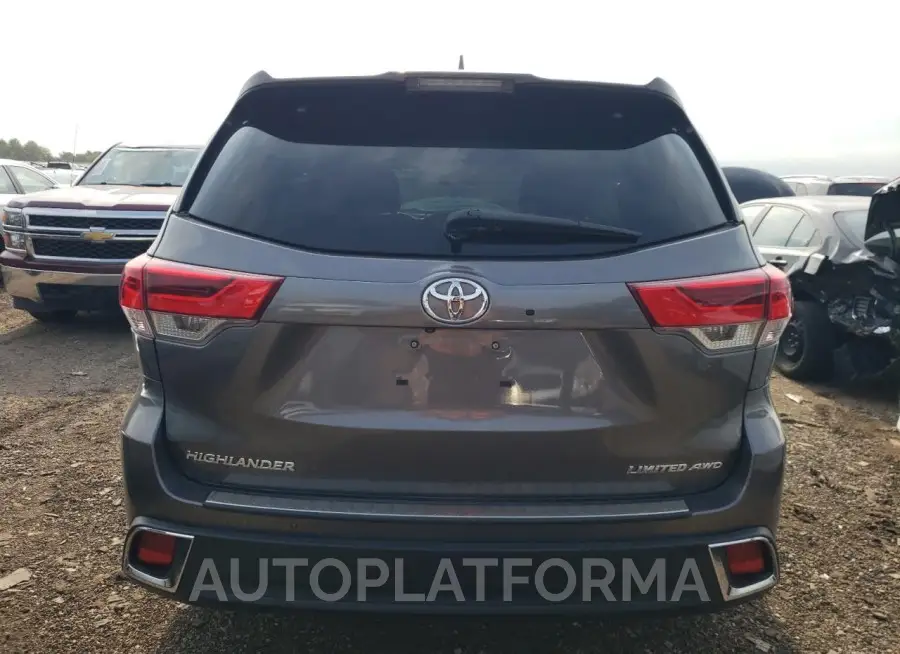 TOYOTA HIGHLANDER 2018 vin 5TDDZRFHXJS865405 from auto auction Copart