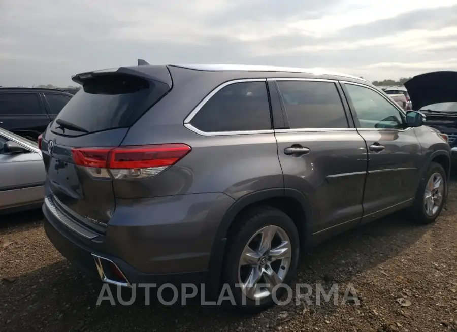 TOYOTA HIGHLANDER 2018 vin 5TDDZRFHXJS865405 from auto auction Copart