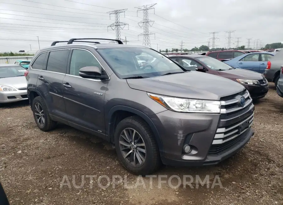 TOYOTA HIGHLANDER 2017 vin 5TDJGRFH8HS031278 from auto auction Copart