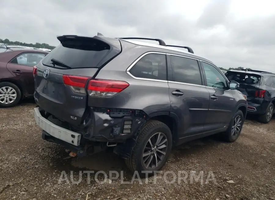 TOYOTA HIGHLANDER 2017 vin 5TDJGRFH8HS031278 from auto auction Copart