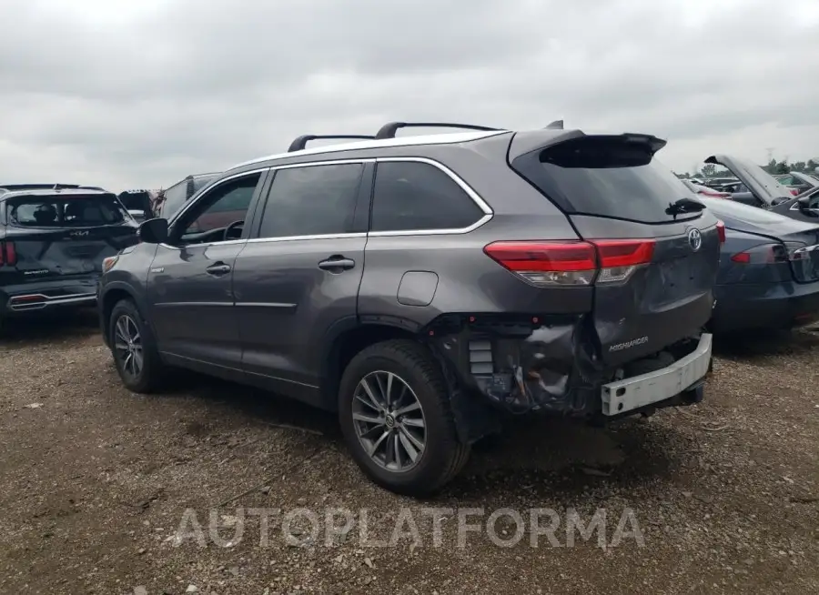 TOYOTA HIGHLANDER 2017 vin 5TDJGRFH8HS031278 from auto auction Copart