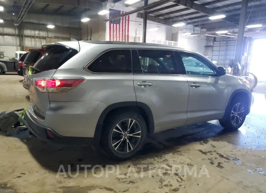 TOYOTA HIGHLANDER 2016 vin 5TDJKRFH8GS261660 from auto auction Copart