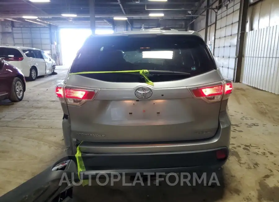 TOYOTA HIGHLANDER 2016 vin 5TDJKRFH8GS261660 from auto auction Copart