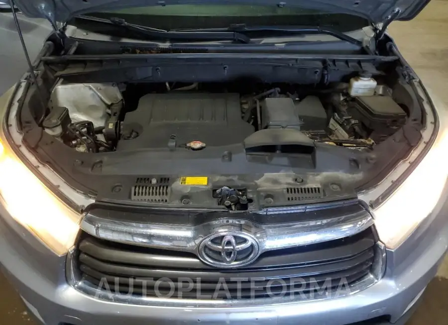 TOYOTA HIGHLANDER 2016 vin 5TDJKRFH8GS261660 from auto auction Copart