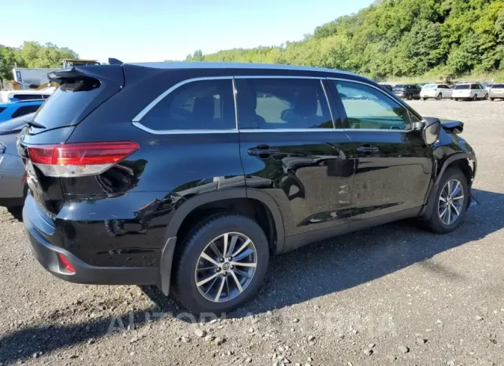 TOYOTA HIGHLANDER 2019 vin 5TDJZRFH1KS948306 from auto auction Copart